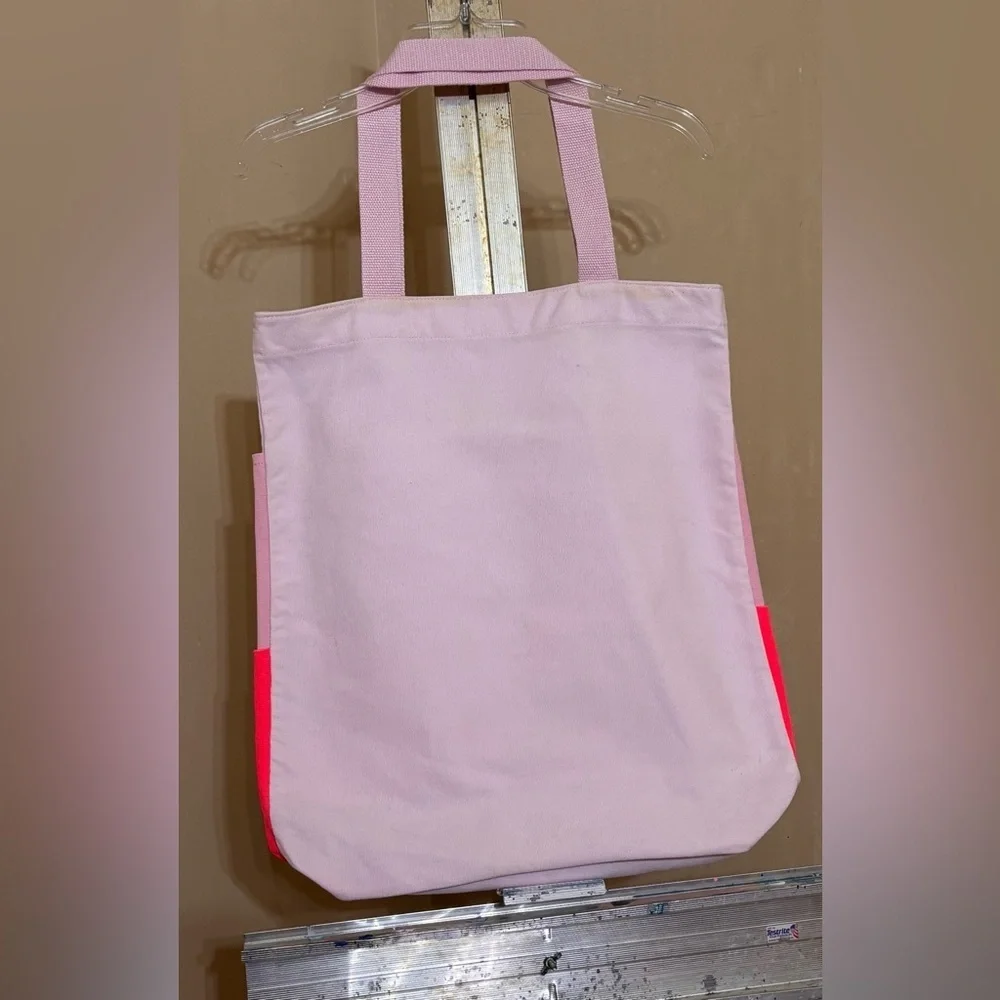 Victoria's Secret Pink and Red BeachTote Bag